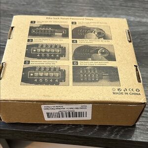 Combination Bike Lock